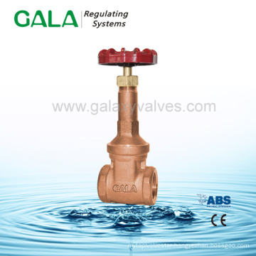 RS bronze threaded gate valve , two-way gate valves for steam service